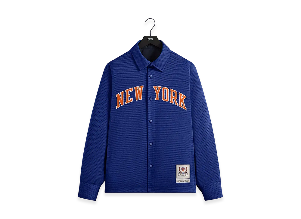 レア物　完売品　新品未使用 Kith Grayson jacquard ダウン Kith for the New York Knicks Reversible Ginza 