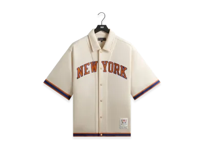 Kith x the New York Knicks Patrick Ewing Woodpoint Shirt "Sandrift"