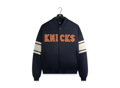 Kith x the New York Knicks Classic Satin Bomber Jacket "Nocturnal"