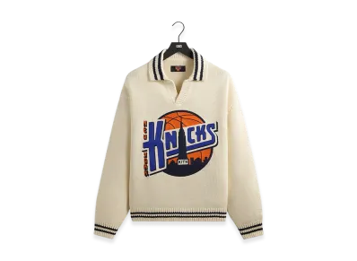 Kith x the New York Knicks Nelson Rugby Sweater "Sandrift"