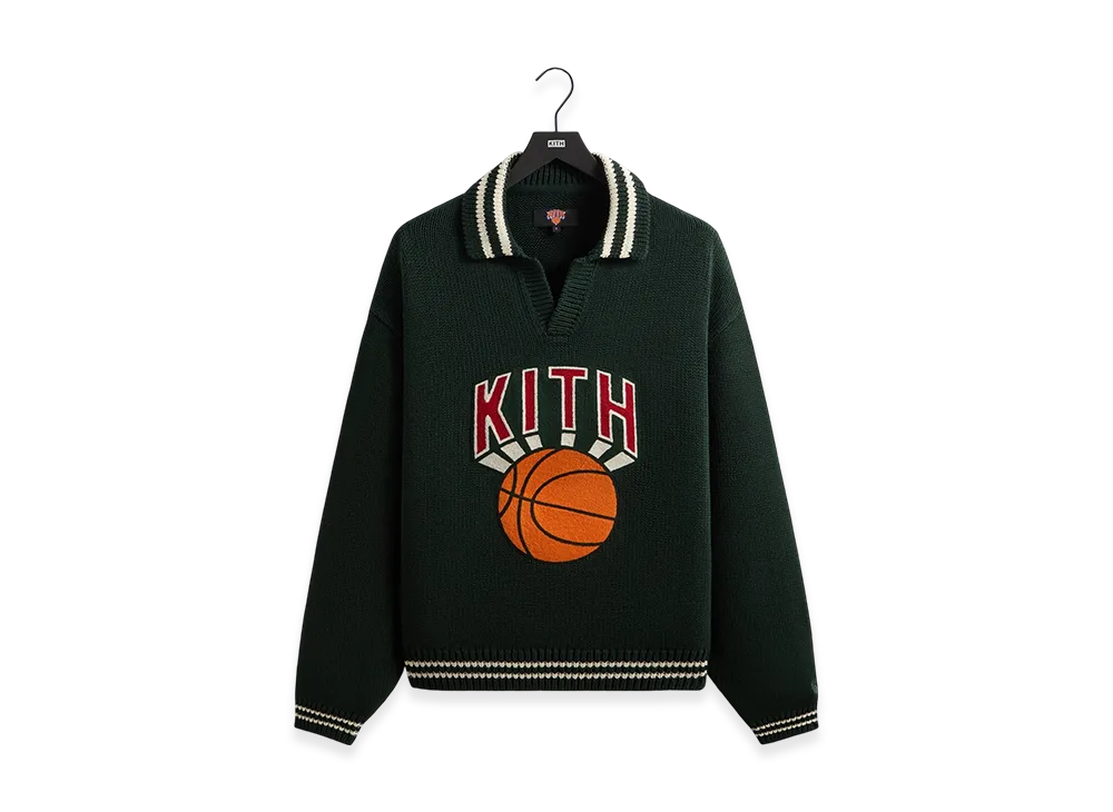 Kith for the New York Knicks Nelson Rugby Sweater 