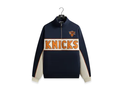 Kith x the New York Knicks Coach Vintage Nelson Quarter Zip "Nocturnal"