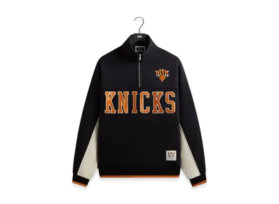 Kith x the New York Knicks Madison Square Garden Vintage Nelson Quarter Zip "Black"