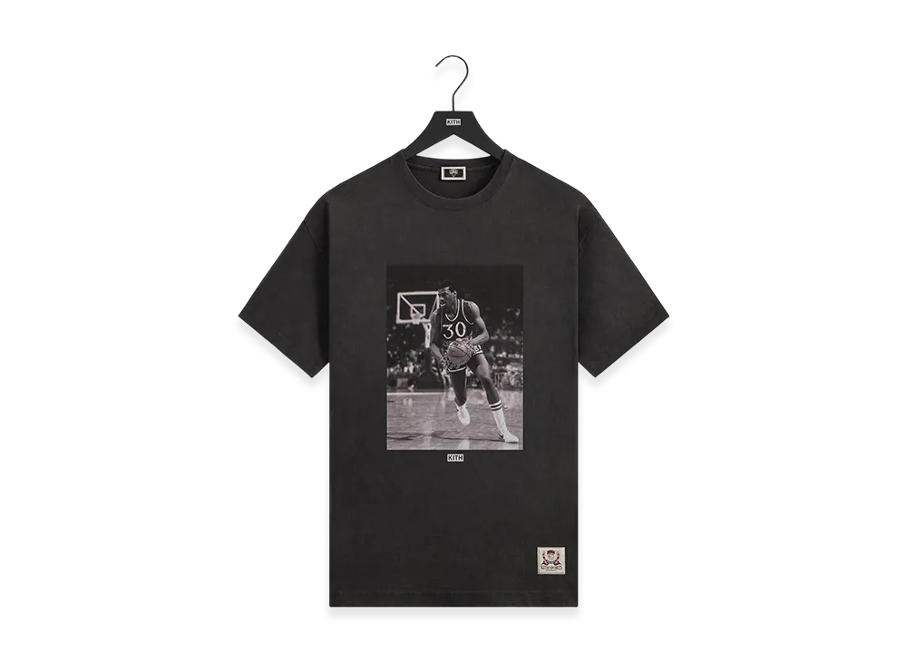 Kith x the New York Knicks Bernard King Vintage Jones Tee "Black"