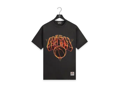 Kith x the New York Knicks Fire Vintage Jones Tee "Black"
