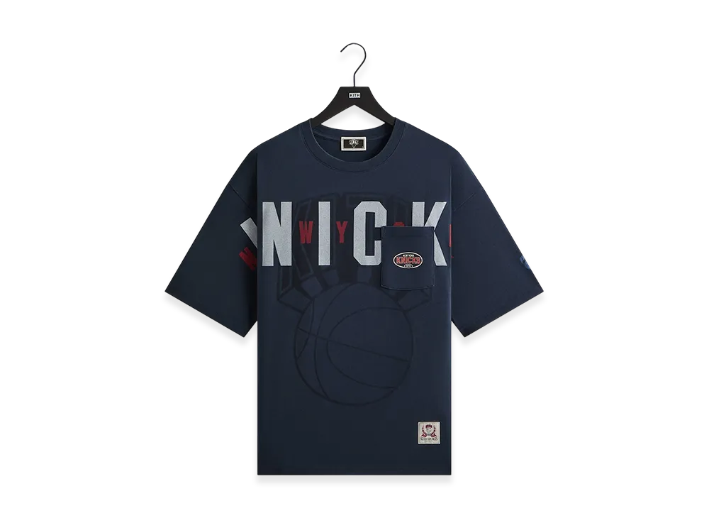 Kith x the New York Knicks Pocket Vintage Jones Tee "Nocturnal"