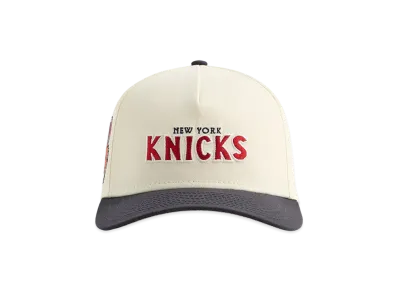 Kith x New Era for the New York Knicks Twill 9FORTY M Crown Snapback "Sandrift"