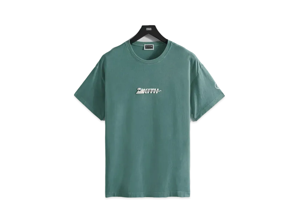 Kith x Columbia Eea Rain Mountain Tee "Teal"