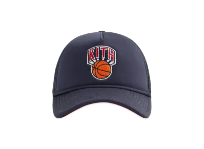 Kith x New Era for the New York Knicks 9FORTY MS Trucker Snapback "Nocturnal"