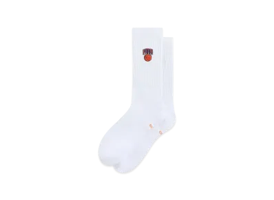 Kith x the New York Knicks Retro Logo Socks "White"