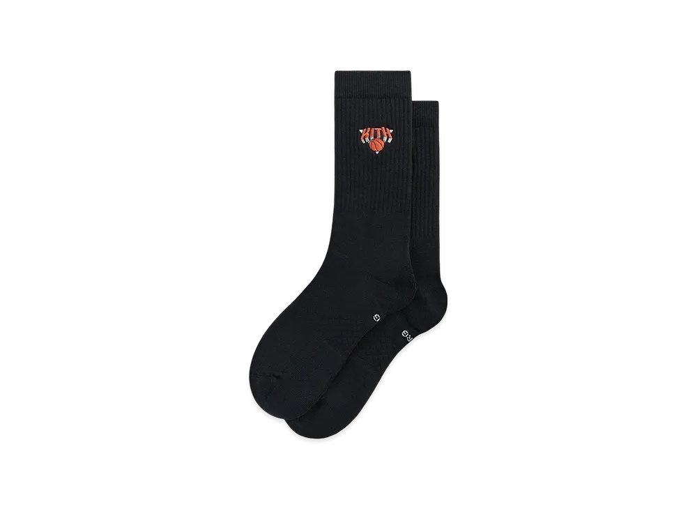 Kith x the New York Knicks Superman Logo Socks "Black"