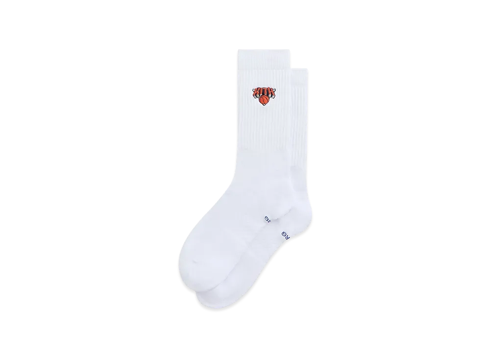 Kith x the New York Knicks Superman Logo Socks "White"