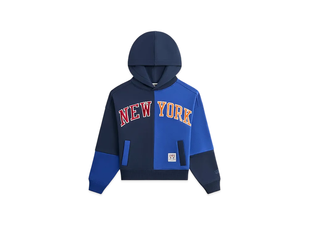 Kith Kids for the New York Knicks Mash Up Nelson Hoodie "Nocturnal"