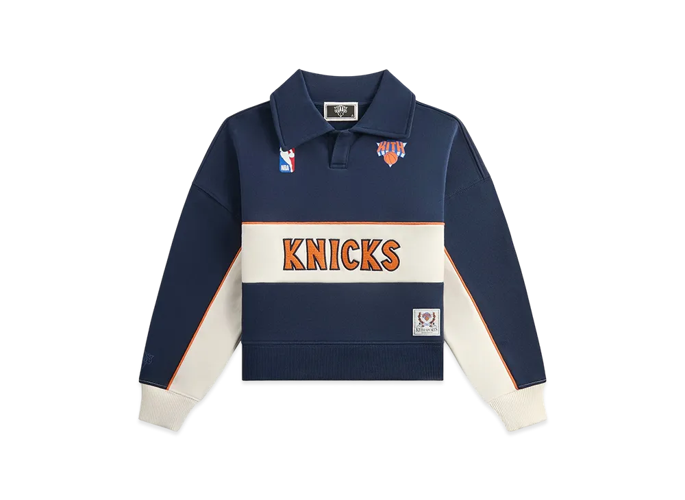 Kith Kids for the New York Knicks Coach Nelson Collared Pullover "Nocturnal"