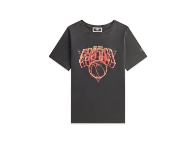 Kith Kids for the New York Knicks Vintage Fire Tee "Black"