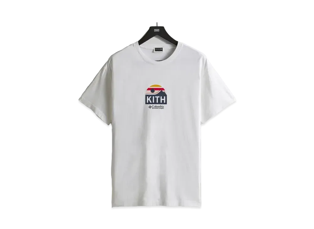 Kith x Columbia Eea Wind Tee White"