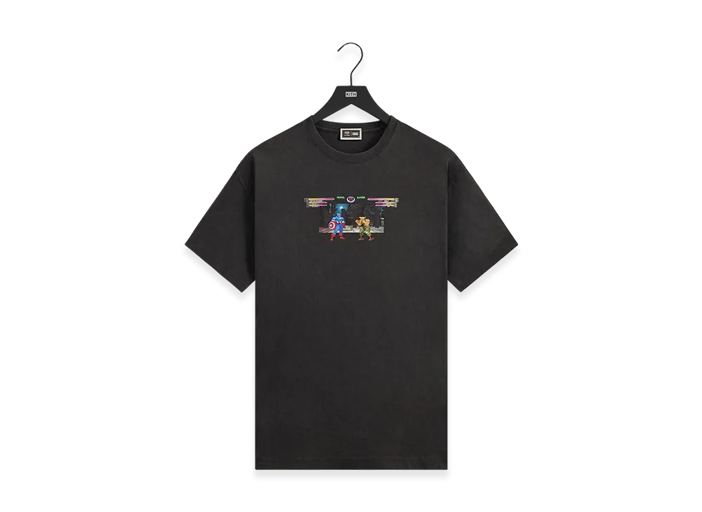 Kith x Marvel vs. Capcom Industrial Vintage Tee "Black"