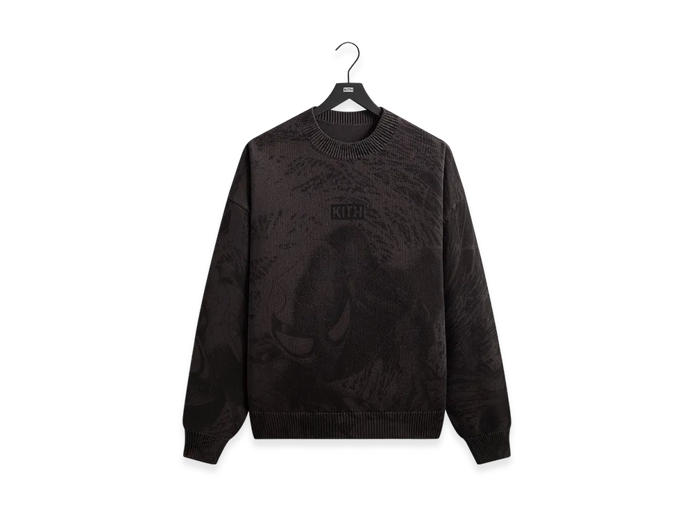 Kith x Marvel Spiderman Crewneck Sweater "Carbon"