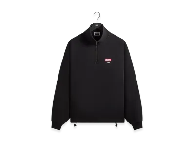 Kith x Marvel Wolverine Nelson Quarter Zip "Black"