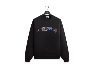 Kith x Marvel Clash Vintage Nelson Crewneck "Black"