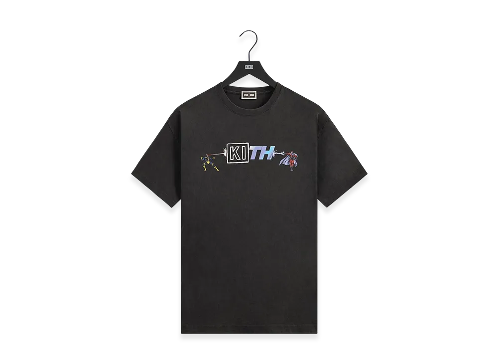 Kith x Marvel Cyclops vs. Magneto Vintage Tee "Black"