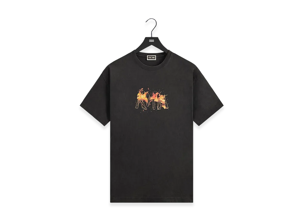 Kith x Marvel Ghost Rider Vintage Tee "Black"