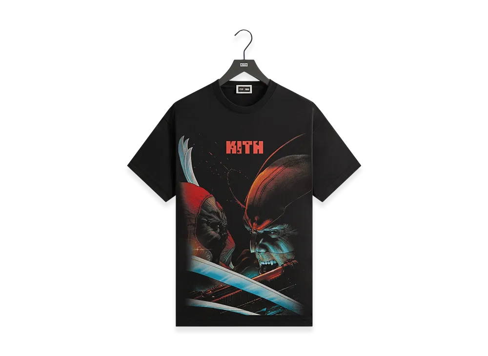 Kith x Marvel Deadpool Vintage Tee "Black"