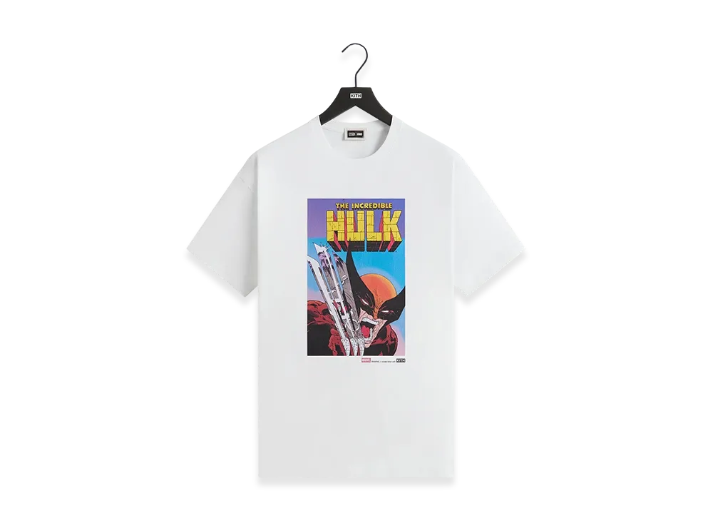 Kith x Marvel Hulk Vintage Tee "White"