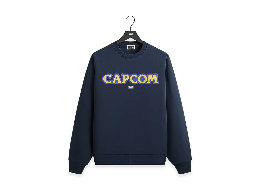 Kith x Capcom Vintage Nelson Crewneck "Nocturnal"