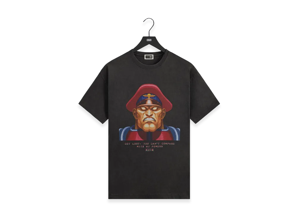 Kith x Capcom M. Bison Vintage Tee "Black"