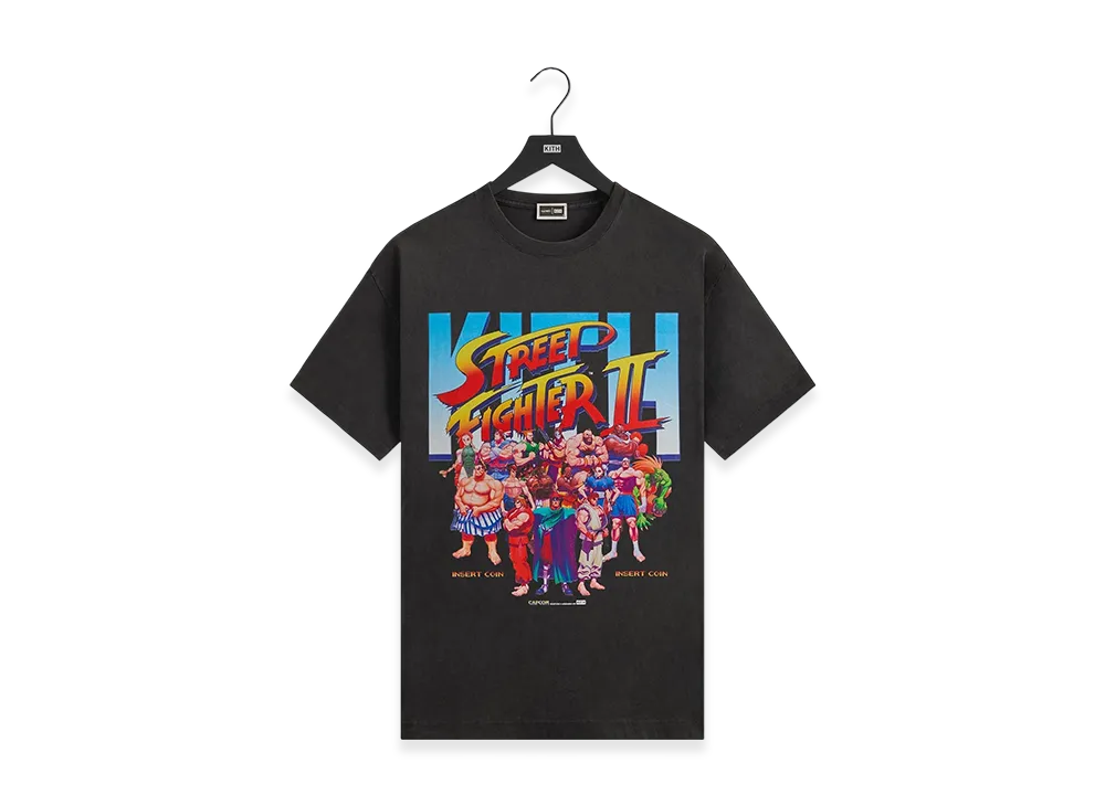 Kith x Capcom Super Street Fighter Vintage Tee "Black"