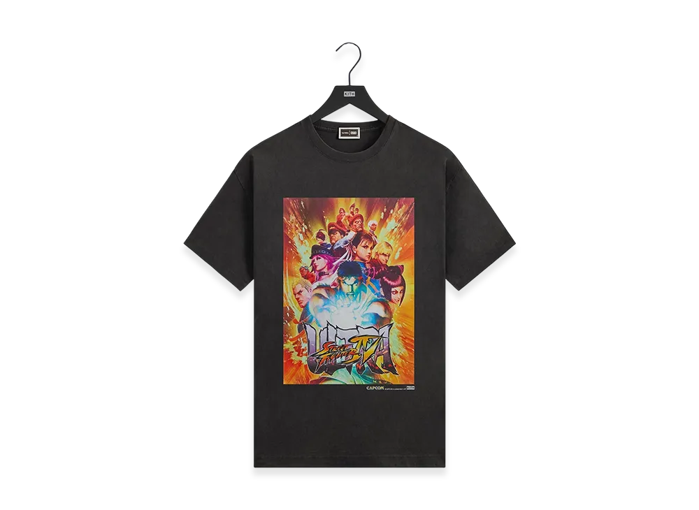 Kith x Capcom Street Fighter IV Ultra Vintage Tee "Black"