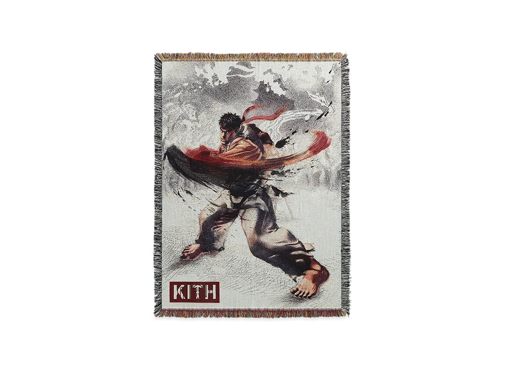 Kith x Capcom Ryu Tapestry Blanket "Multi"