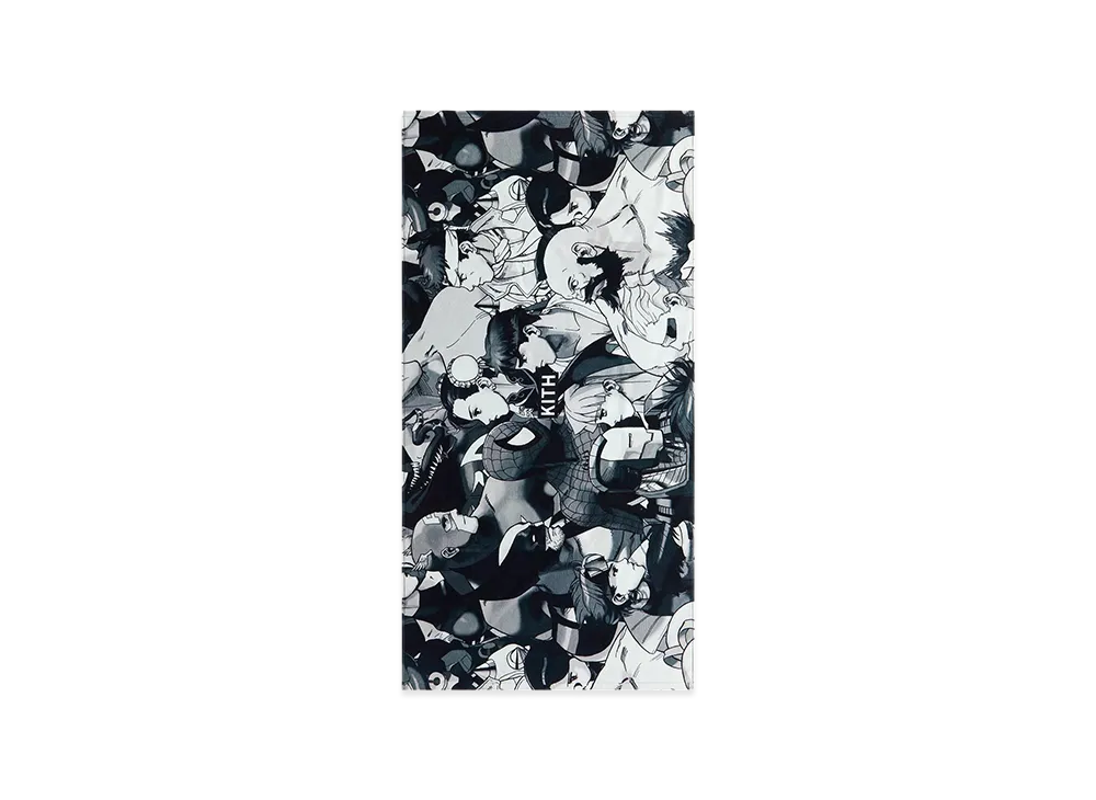 Kith x Marvel vs. Capcom Printed Towel "Black"