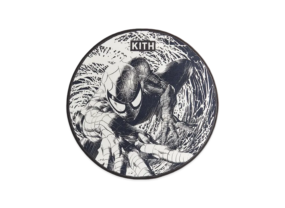 Kith x Marvel Spider-Man Area Rug "Black"