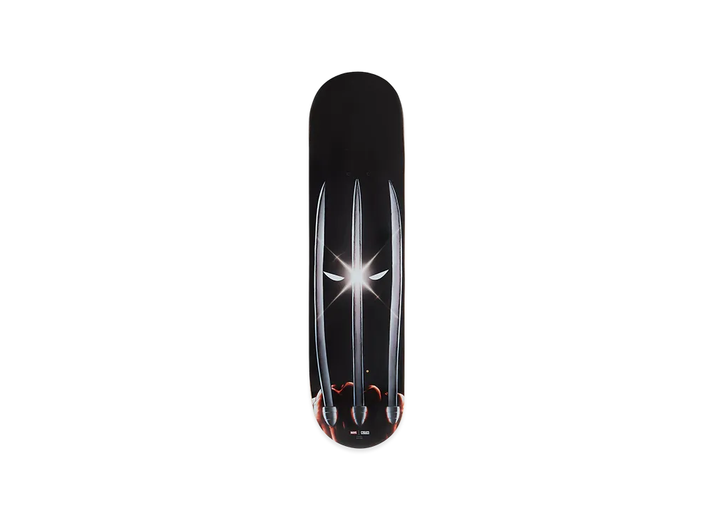 Kith x Marvel Wolverine Skate Deck "Black"
