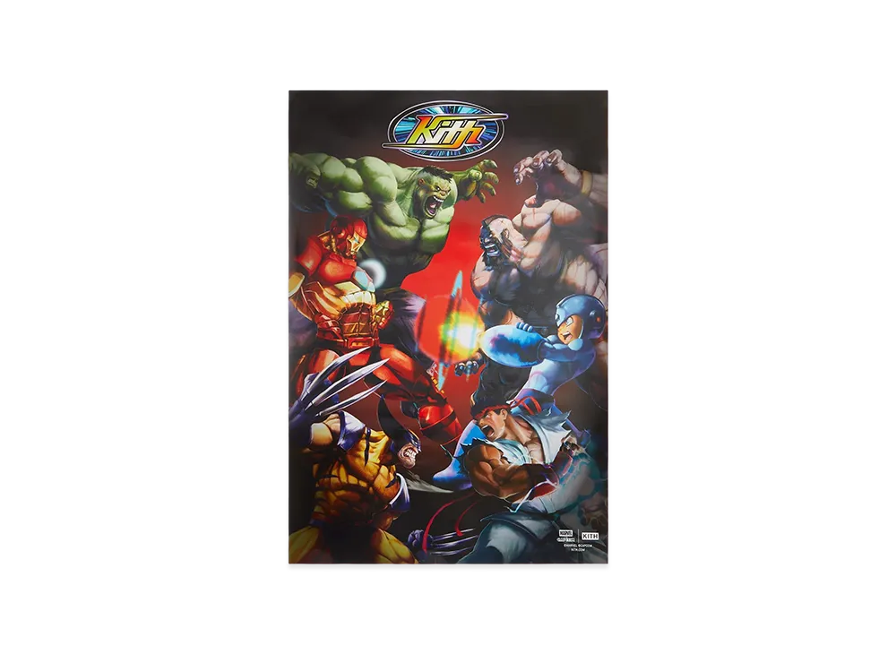 Kith x Marvel vs. Capcom Poster "Multi"