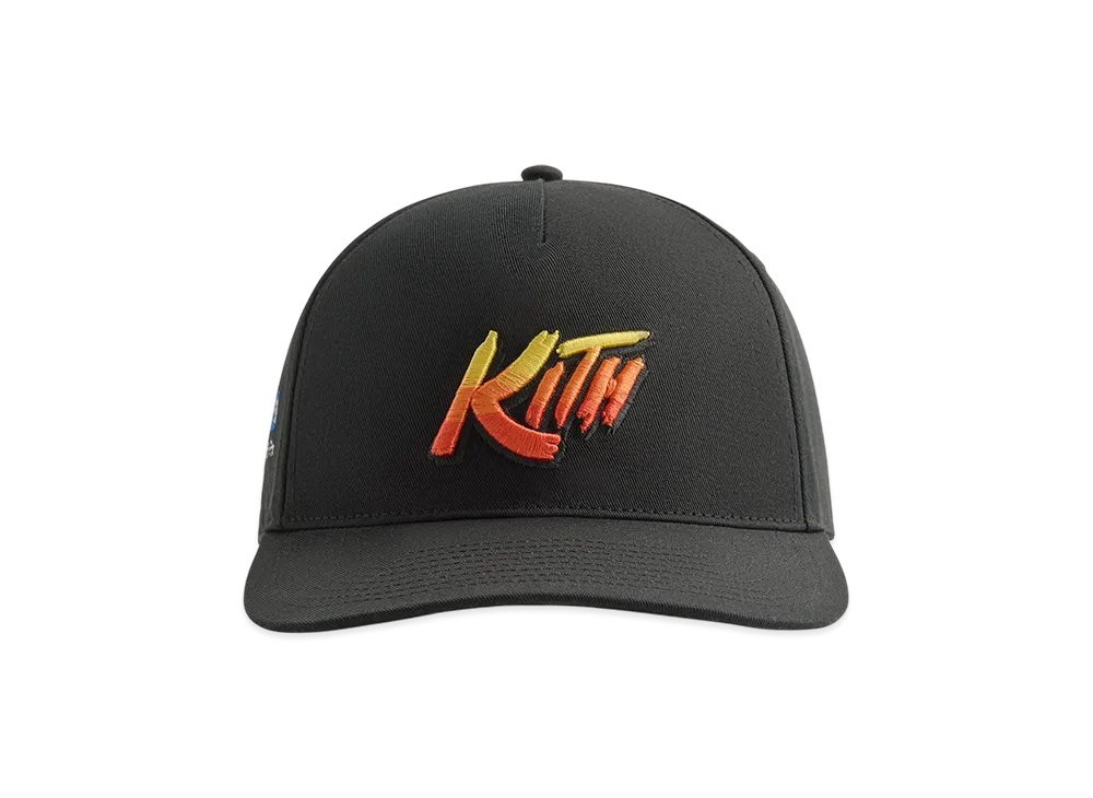 Kith x Capcom for New Era Street Fighter Bay Low Pinch Crown Snapback "Black"