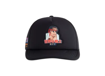 Kith x Capcom Ryu Nolan Trucker Hat "Black"