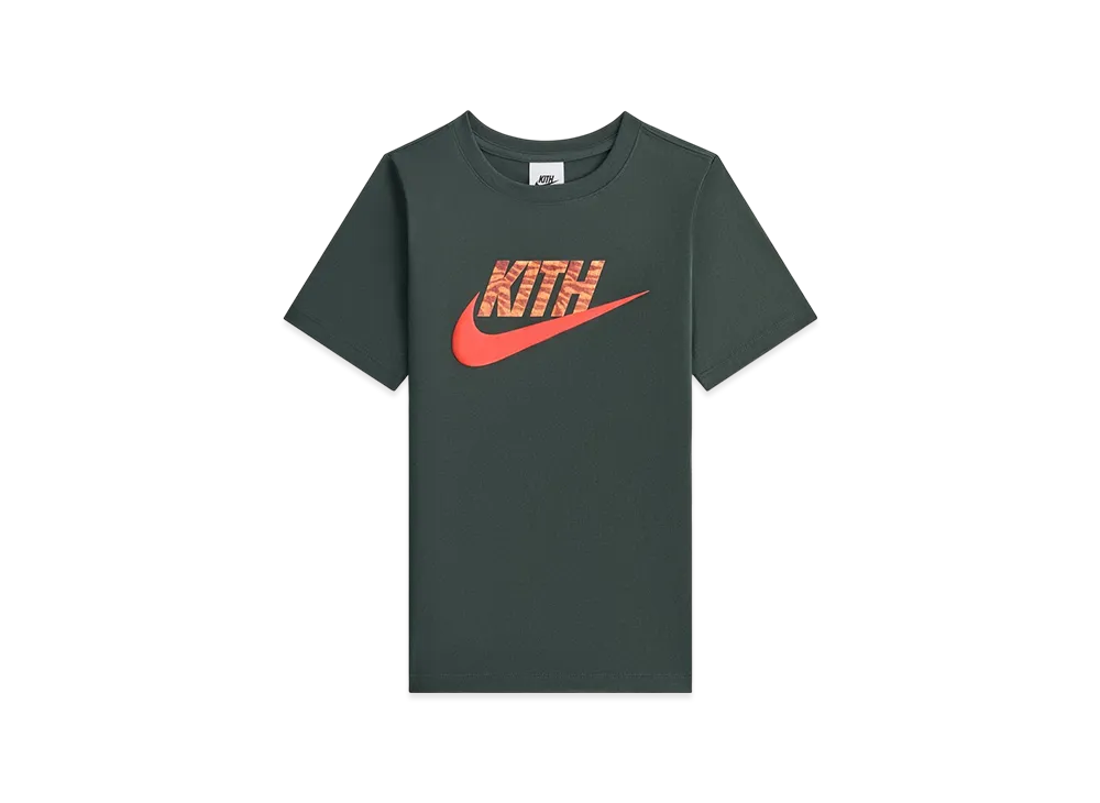Kith x Nike Kids Tiger Tee "Black Spruce"
