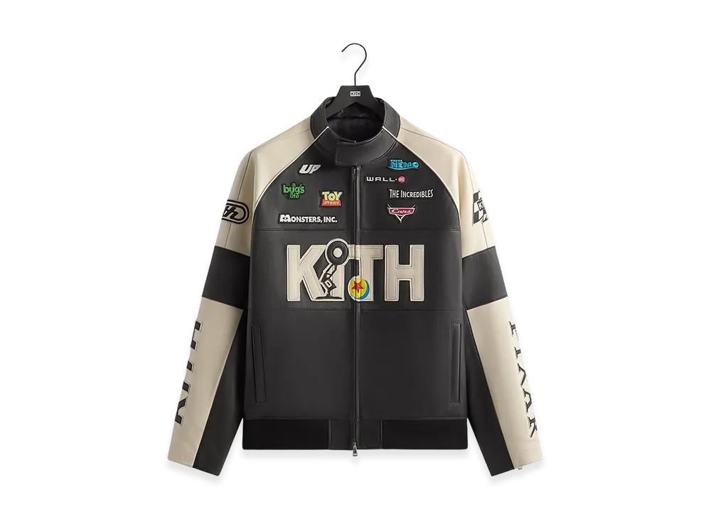 Kith x Disney Pixar Dejan Leather Jacket "Black"