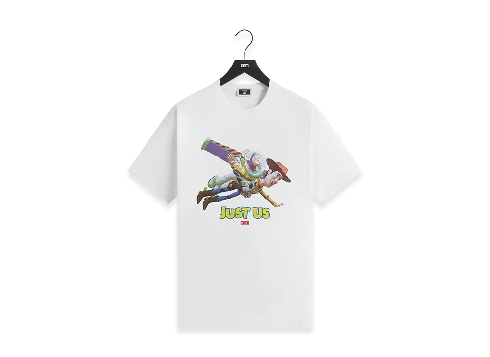 Kith x Disney Pixar Just Us Flying Vintage Tee "White"