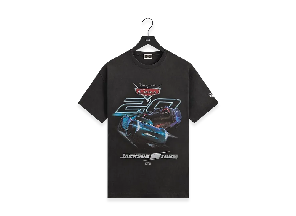Kith x Disney Pixar Jackson Storm Vintage Tee "Black"
