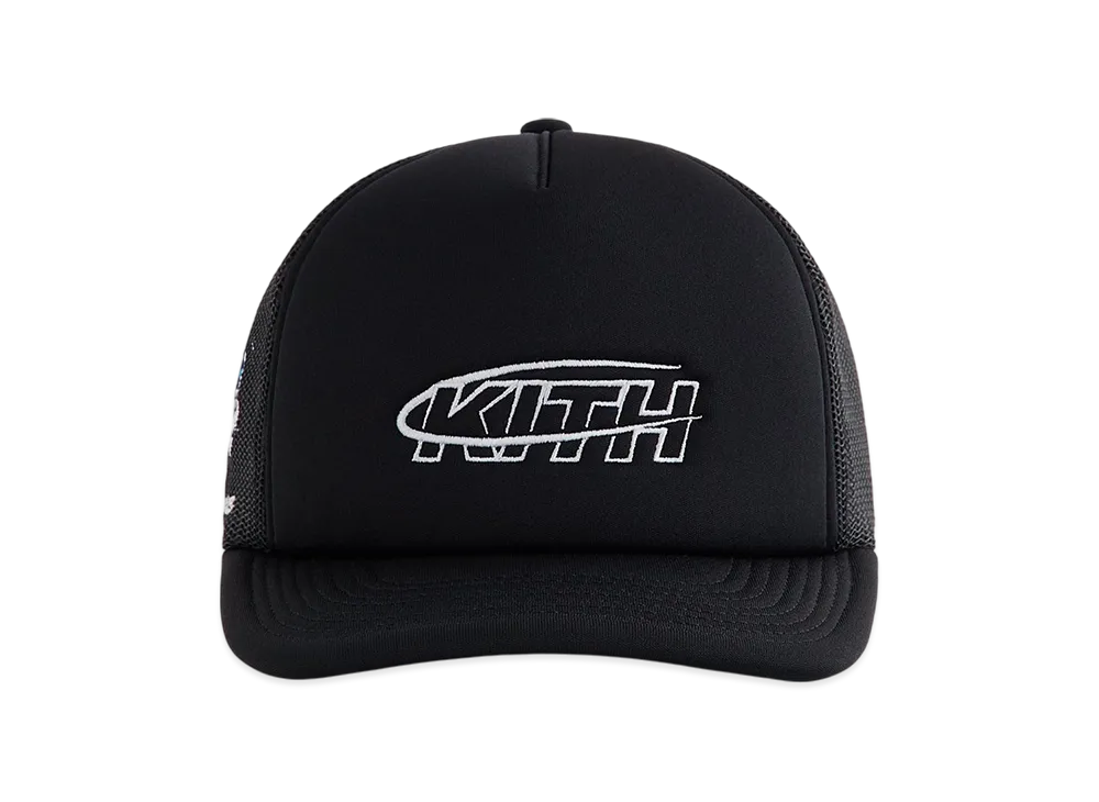 新品未使用　Kith Sporty Dad Hat ブラック OS 新品未使用 Kith Sporty Dad Hat ブラック OS