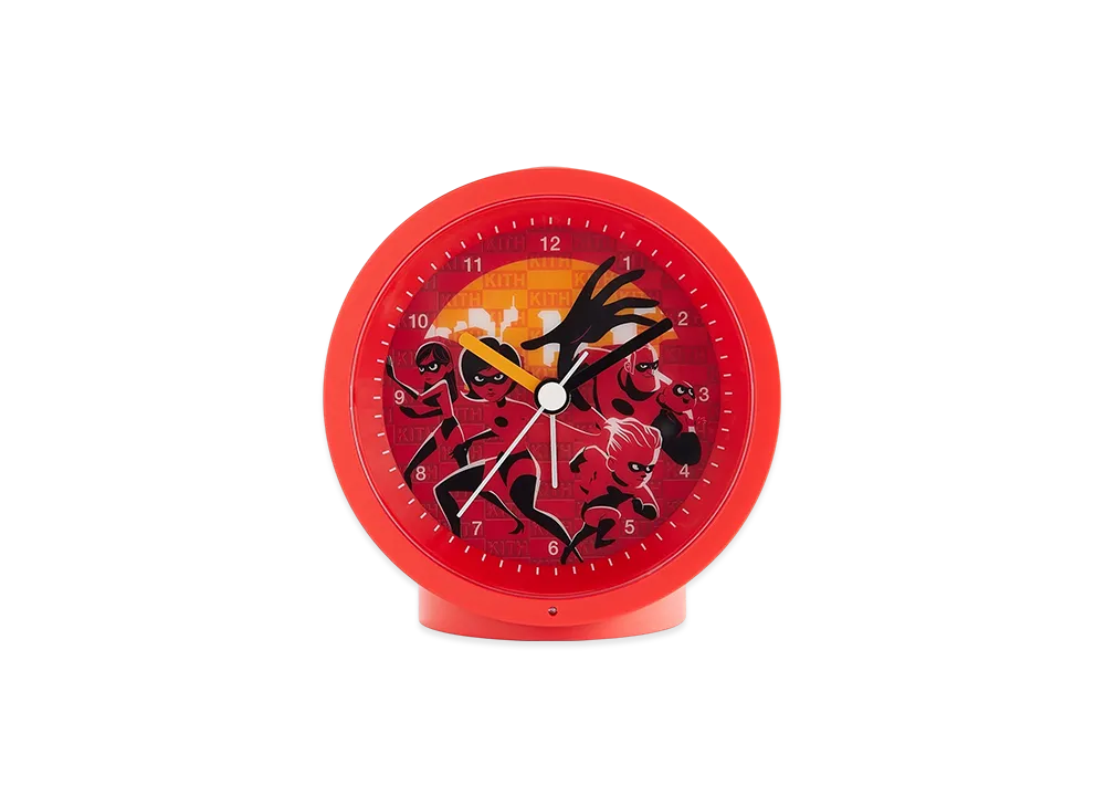 Kith x Disney Pixar Kids Incredibles Clock "Red"