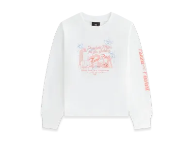 Kith x Disney Pixar Kids Pizza Planet Long Sleeve Tee "White"