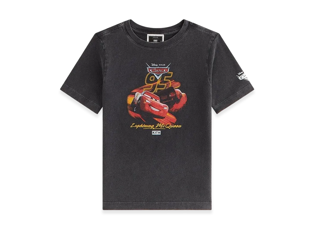 Kith x Disney Pixar Kids Lightning McQueen Vintage Tee 