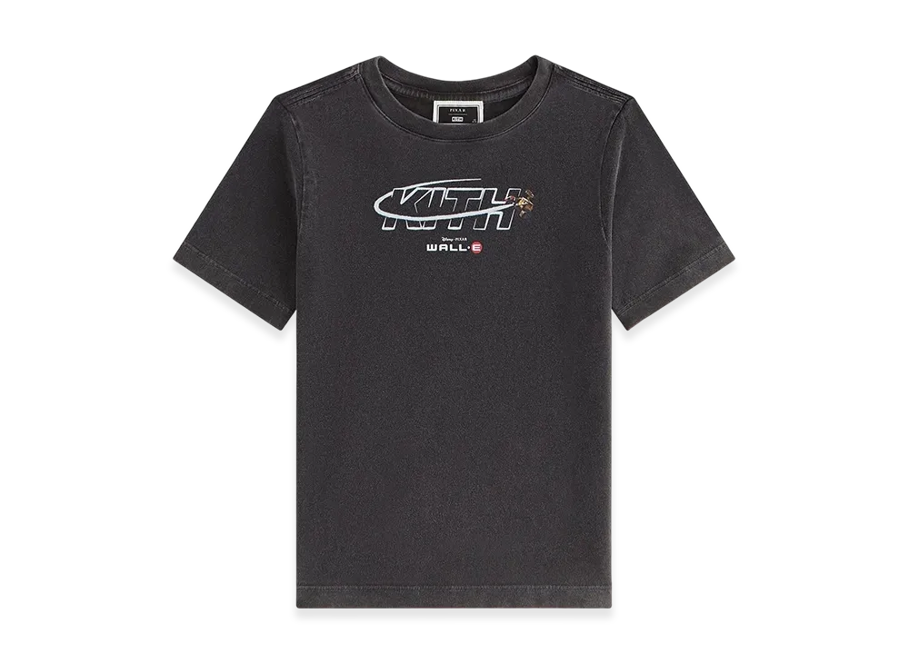 Kith x Disney Pixar Kids WALL-E Orbit Vintage Tee "Black"