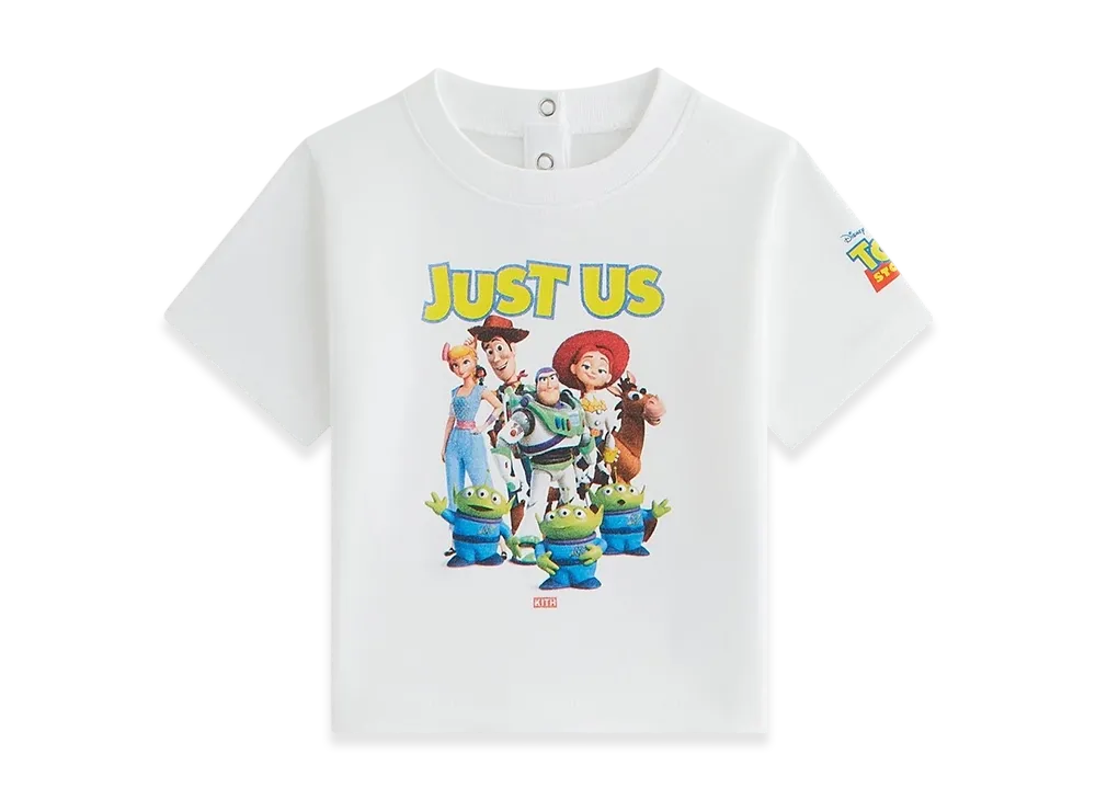 Kith x Disney Pixar Baby Just Us Toy Story Tee "White"