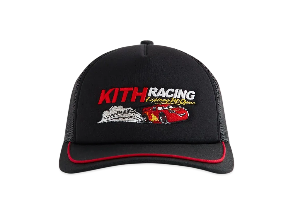 Kith x Disney Pixar Kids Cars Nolan Trucker Hat "Black"